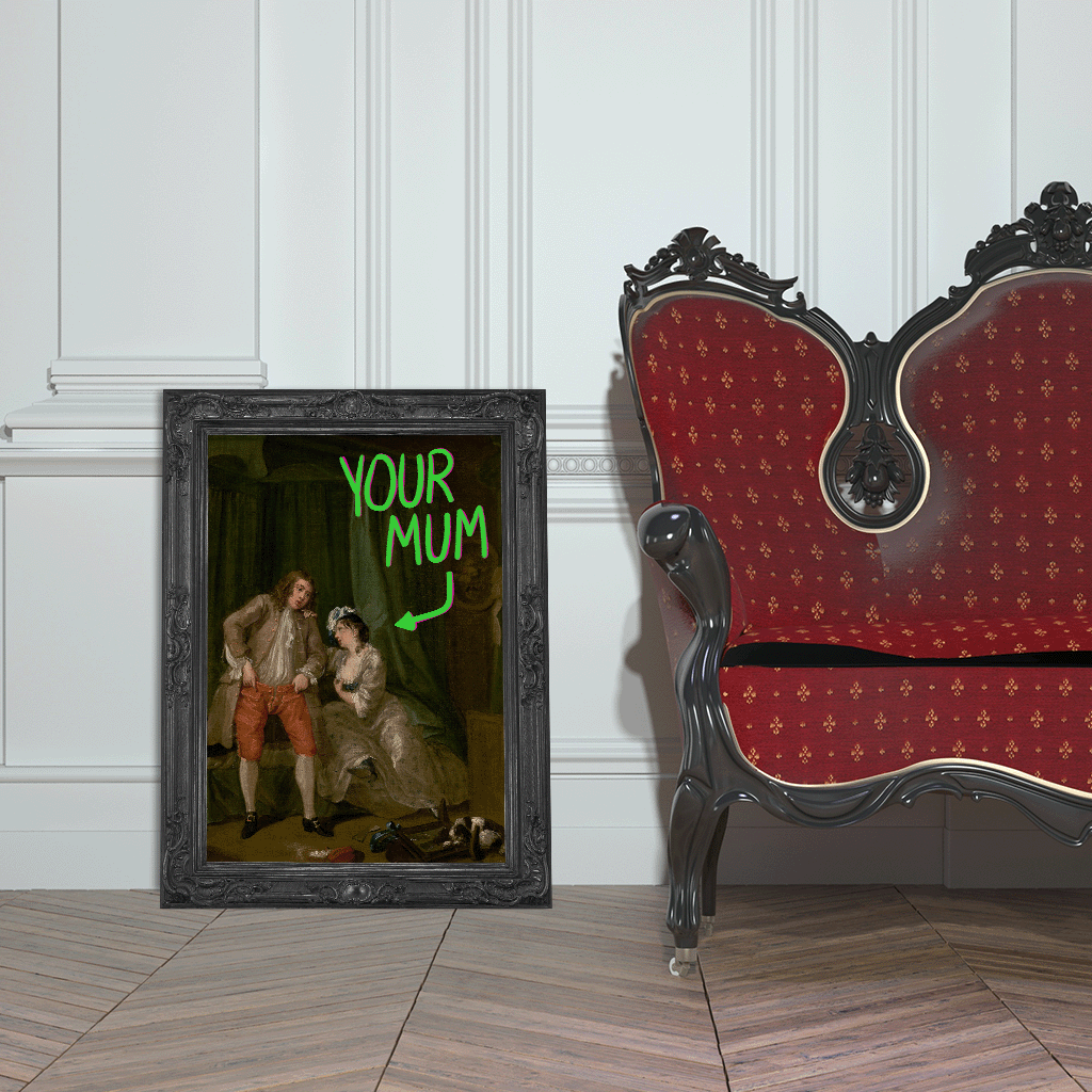 Your Mum Canvas Print