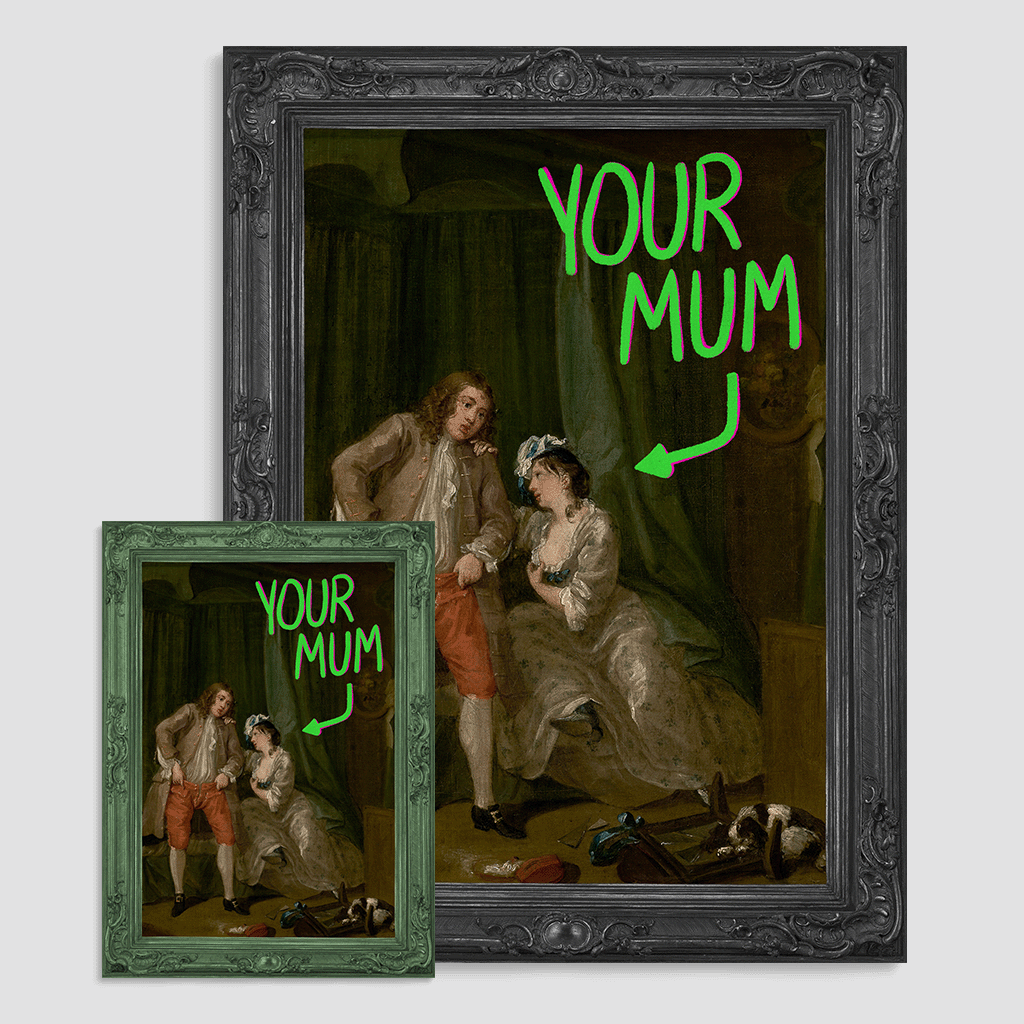 Your Mum Canvas Print