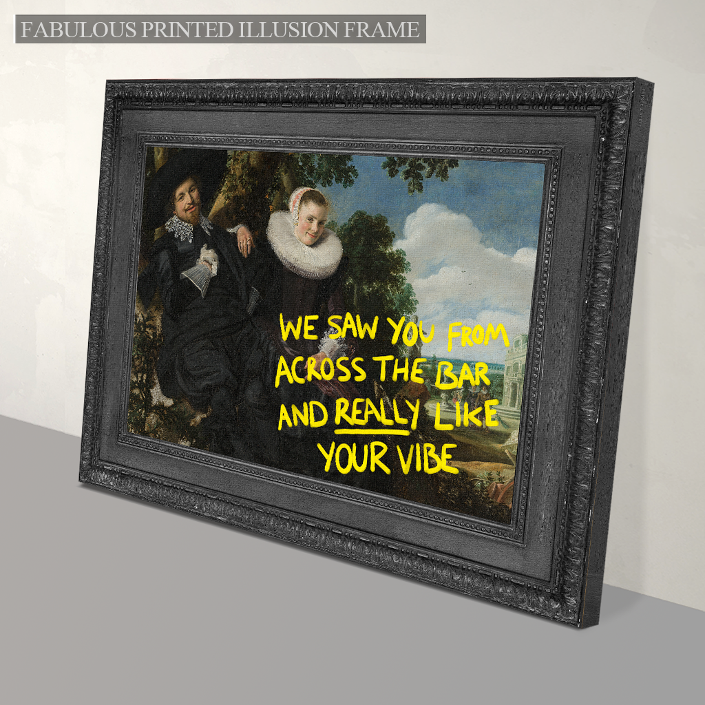 We Saw Your From Across the Bar Canvas Print